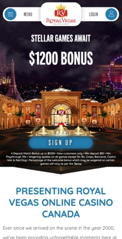 RoyalVegas Casino