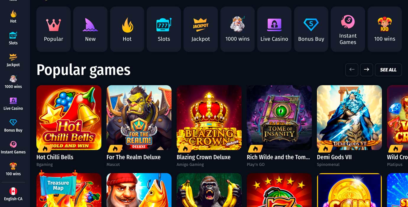 Capture d'écran des jeux  Winshark